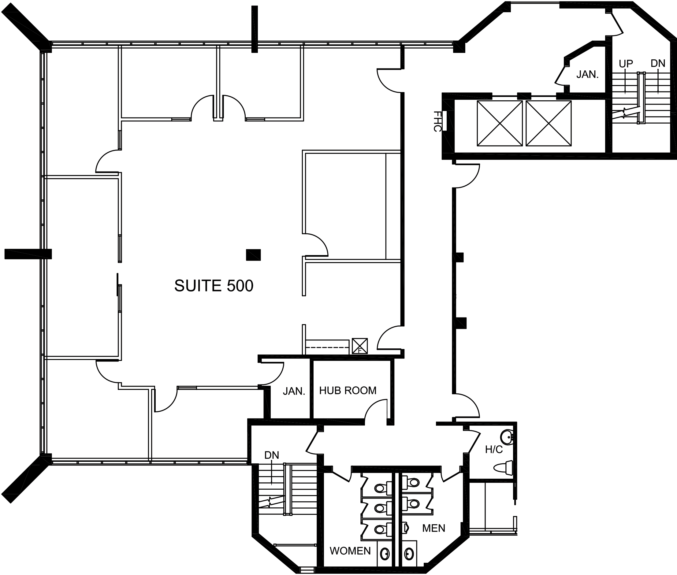 Unit 500 Floor Plan